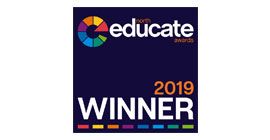 Educate 2019 winner award