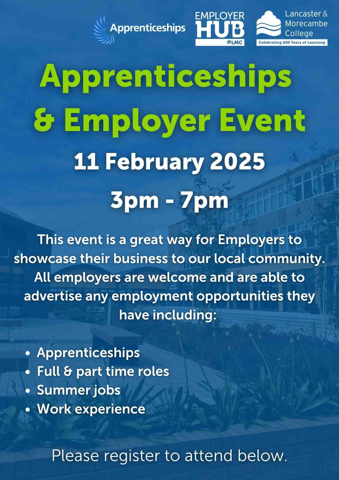 Apprenticeships and Employer Event 2024