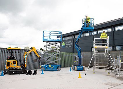 Working at heights equipment @ LMC Working at heights equipment @ LMC