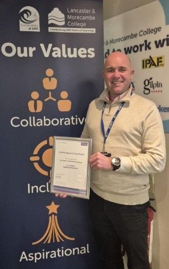 Daniel Braithwaite, Principal & Chief Executive of Lancaster & Morecambe College 