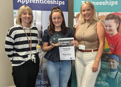 Traineeship Graduate Award Megan Barry 