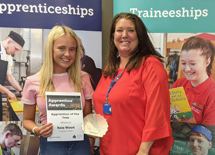 Apprentice of the Year Kate Wood 