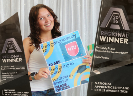 T Level Student Wins Regional Award