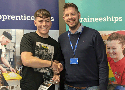 Outstanding Achievement Award Hayden Cowperthwaite 