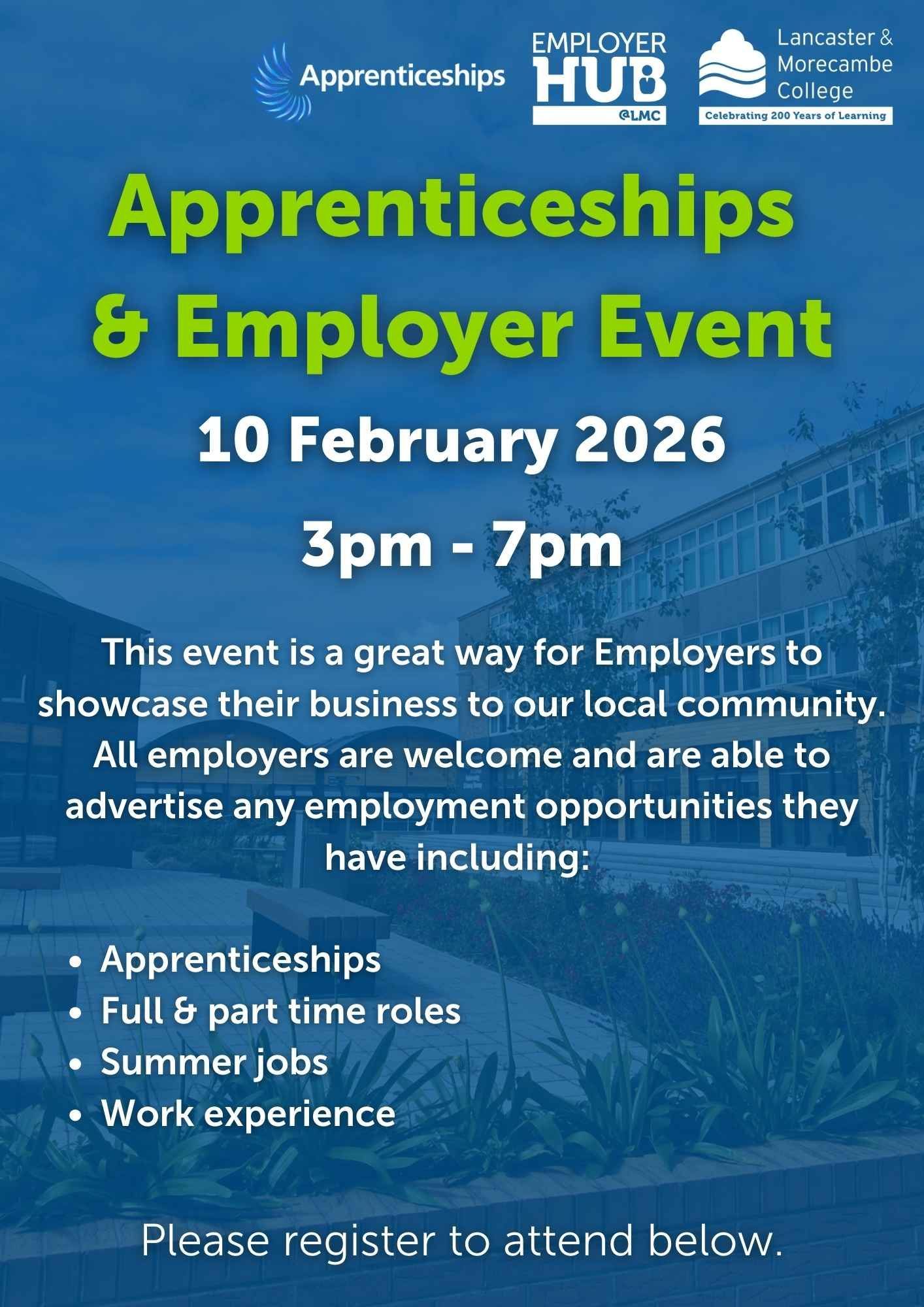 Apprenticeships and Employer Event 2025