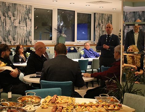 Principal welcome talk at launch event of new facilities